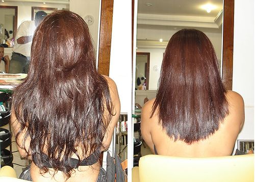 antes e depois