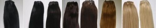 Tic Tac Liso-Cabelo Humano - 7 p 120g 61 cm